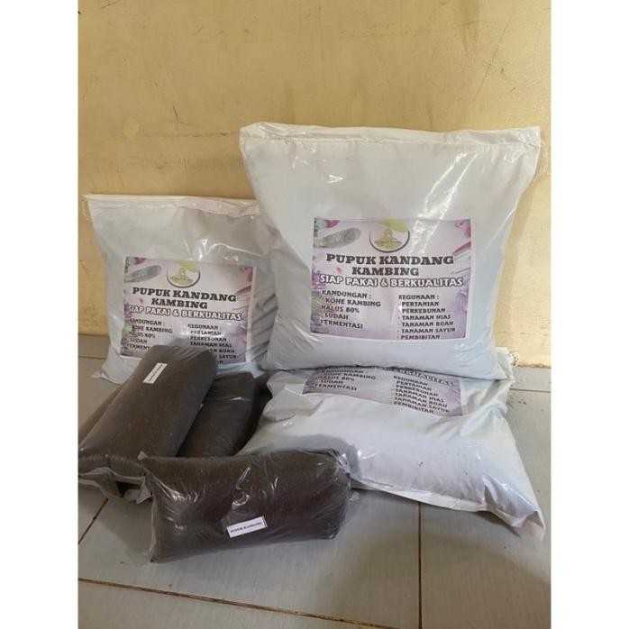 

Terlaris Pupuk Kandang Organik Kambing Halus 1Liter Pupuk Kandang Organik
