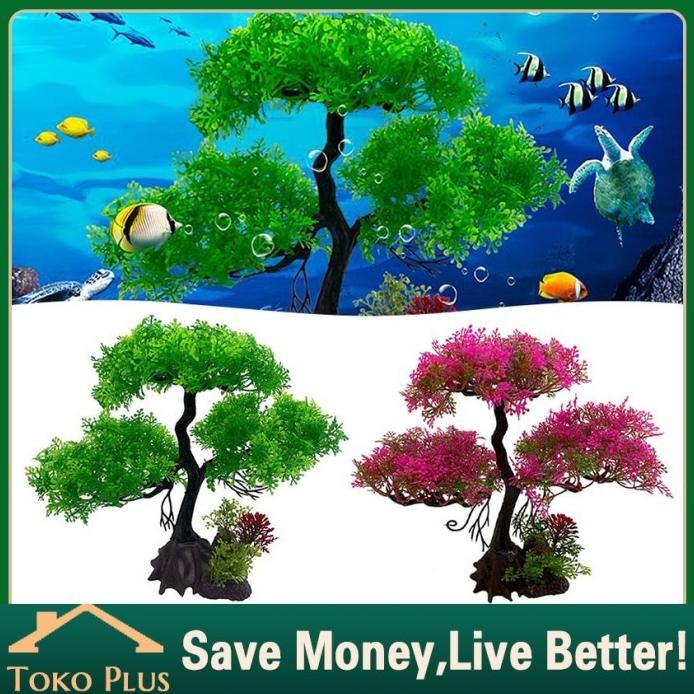 

Terlaris Hiasan Aquarium Aquascape Tanaman Bonsai Plastik Hiasan Aquarium Tanaman - Ornamen Tanaman Warna-Warni Untuk Dekorasi Akuarium