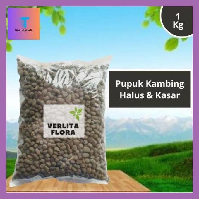 

Terlaris Tik*" Pupuk Kambing Kandang Organik 1Kg