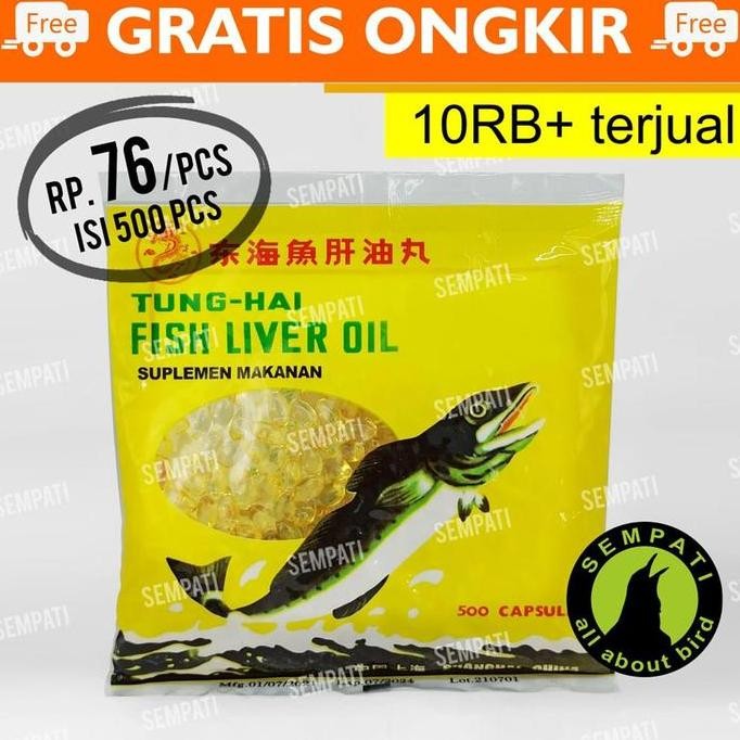 

Terlaris Tunghai Fish Liver Oil 500Stung Hai Minyak Ikan Vitamin Fish Liver Oil Tunghai Tunghai Minyak Ikan Vitamin Burung Untuk Lovebird Kenari Kacer Dll Cpkbd6Oj