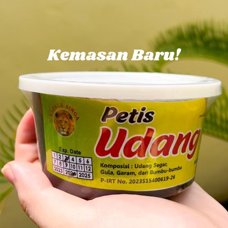

PETIS UDANG BUMBU KEPALA SINGA | CAMILAN OLEH OLEH SURABAYA SNACK MAKANAN RINGAN nUg