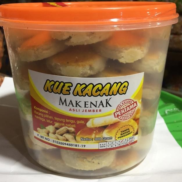 

[800gr] Kue Kacang Mak Enak asli jember nUg