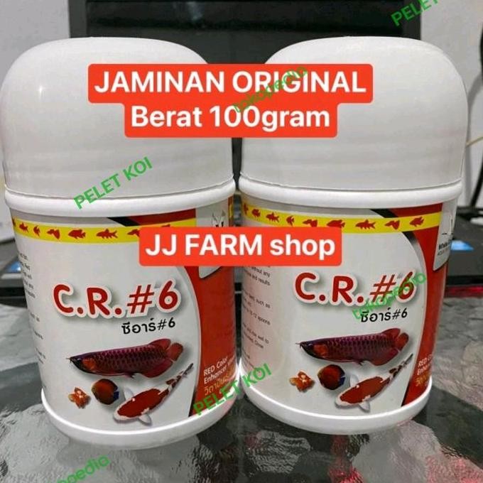 Terlaris Cr6 Cr 6 Pewarna Vitamin Ikan Arwana Louhan Discus Dll Arowana 100Gram