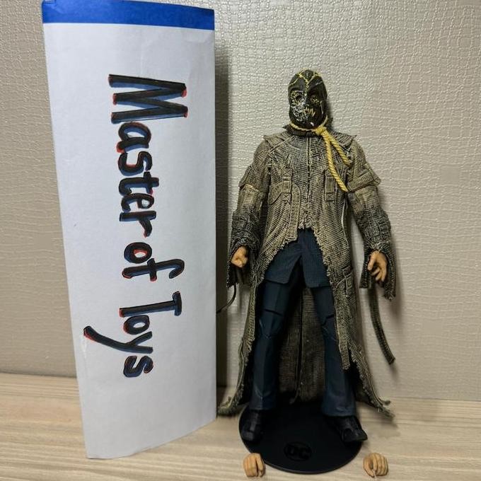 McFarlane DC Multiverse The Dark Knight Trilogy Scarecrow Build Bane NO BOX NO CTB - Ready Stock
