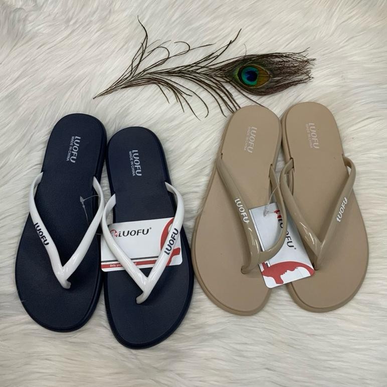 SANDAL LUOFU JEPIT WANITA