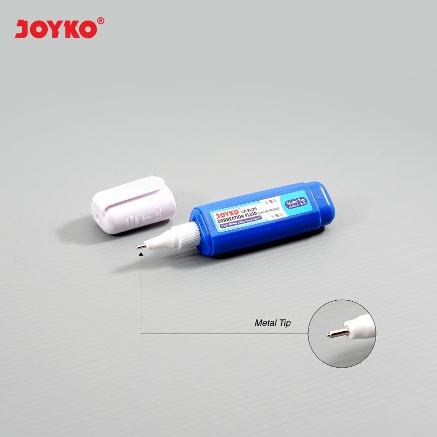 

RB Correction Fluid / Tipex Cair Joyko CF-S225 (Metal Tip) [1 LUSIN]