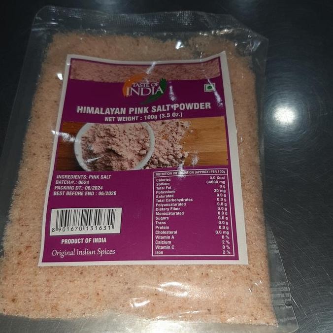 

*#*#*#*#] toi Himalayan pink salt powder 100 gm