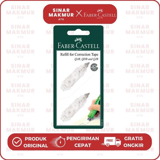 

RB Refill/Isi Tipex Kertas QJR/QAR/QDR isi 2 Pcs Faber Castell (SET)