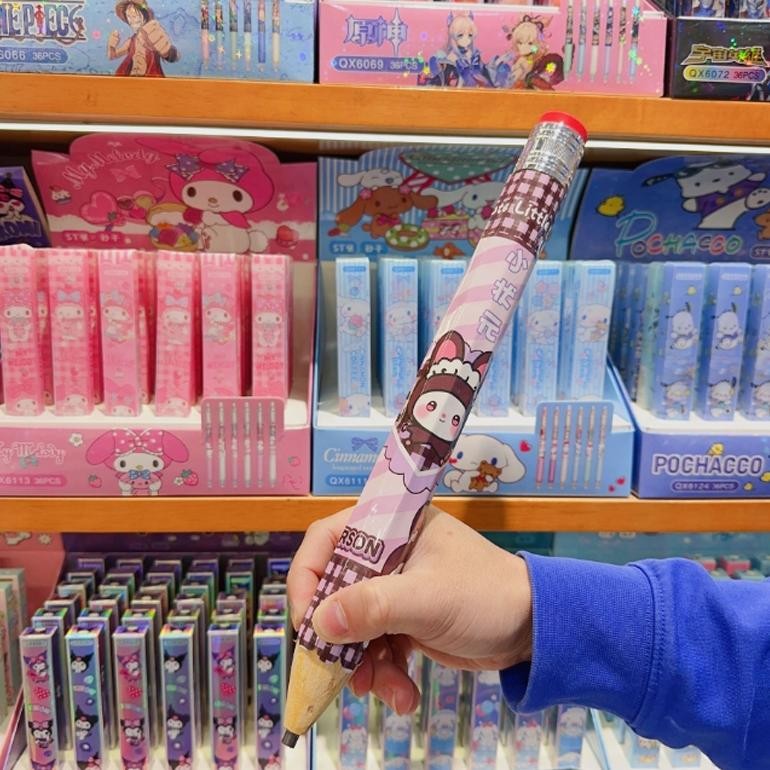 

RB Pensil Jumbo Kreatif Pensil Besar Baru Kartun Lucu Pensil / Hadiah untuk sekolah anak-anak