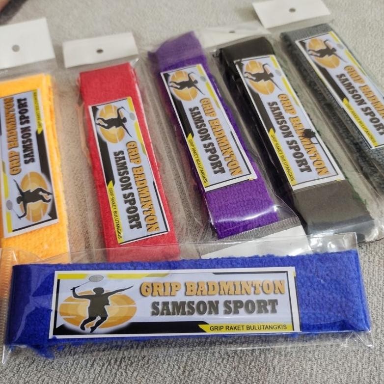 Re27 Bas-12 Grip Handuk Raket Badminton Samson Grip Handuk Bulutangkis Grosir Premium