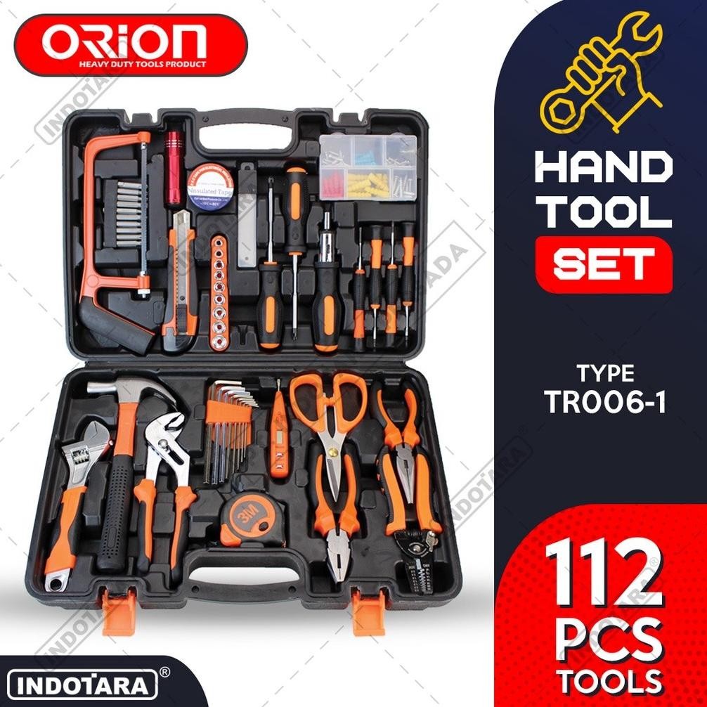 Hand Toolset  Tool Kit Set  Toolkit Toolbox Orion - TR006-1