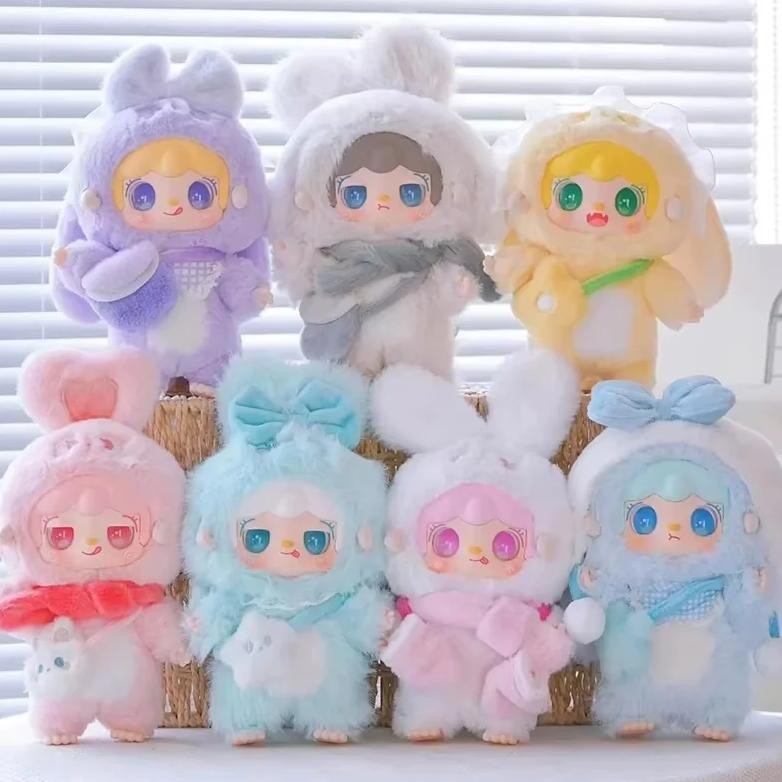 Genuine Yooki Yangyang V3 Warm Rabbit Series Vinyl Plush Blind Box Figure Cute Doll Collect Desktop 