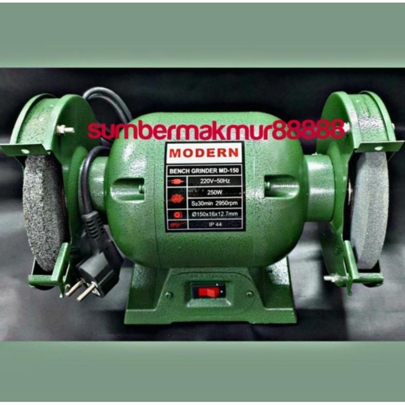 Mesin Gerinda Duduk 6 inch Modern