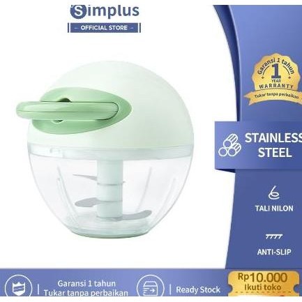 Simplus Mini Chopper Blender Manual Food Chopper Meat Grinder