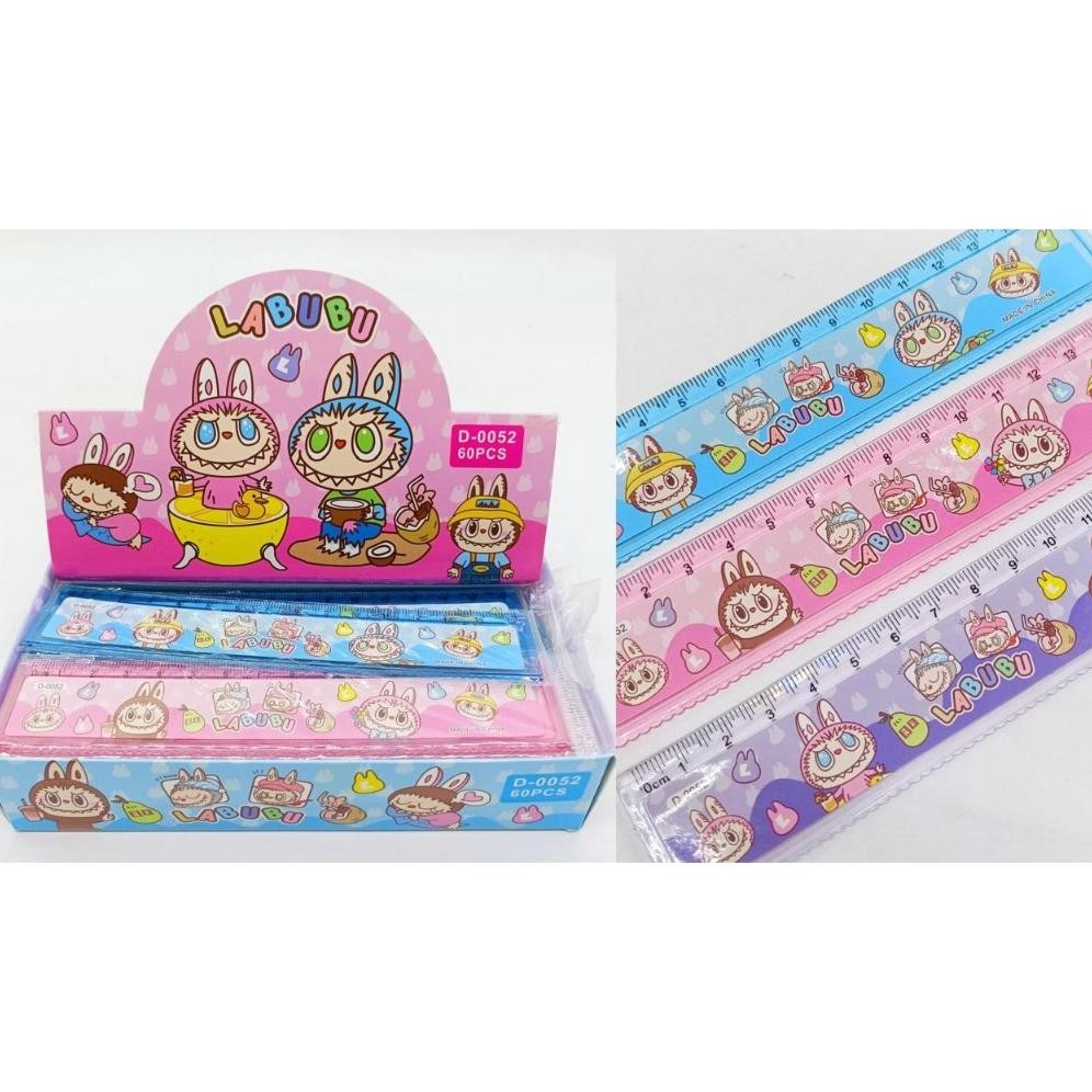 

''Terlaris" Penggaris 1 Cm Sanrio /Garisan 1 Cm/Ruler 1 Cm Sanrio /Mistar 1Cm Labubu Murah