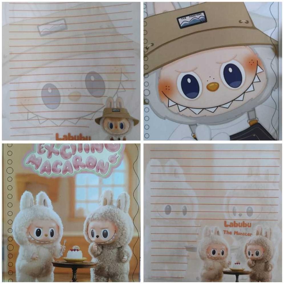 

''Terlaris" Isi File Merek Kiky Atau Big Boss/Loose Leaf/Isi Kertas File Polos/Isi Binder Labubu Murah