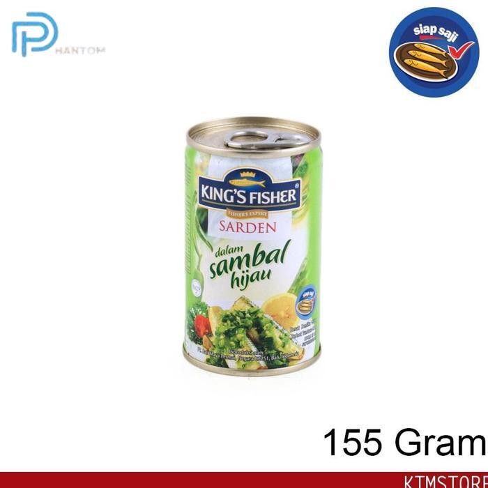 

BARU KTMSTORE KING'S FISHER SARDEN MINI SAMBAL HIJAU MAKANAN KALENG 155 G KINGS FISHER