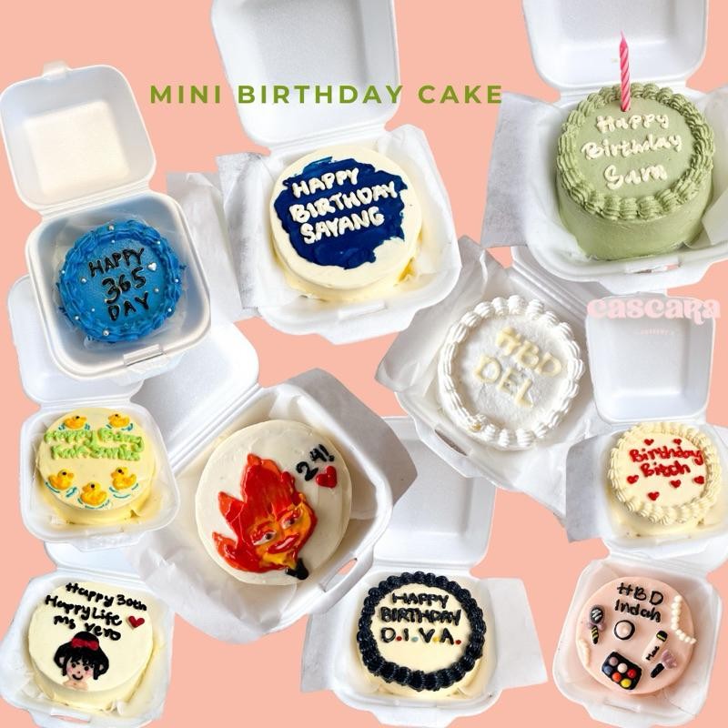 

NEW PRODUCT CASCARA COOKIES - KUE MINI ULANG TAHUN BENTO CAKE ULTAH TULISAN GAMBAR HURUF 10CM NATURES TOUCH.