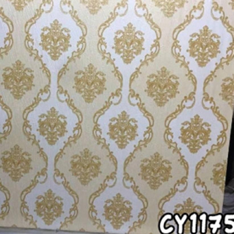 PROMO Wallpaper Stiker Dinding Motif Dan Karakter Premium Quality Size 45cm x 10m - Batik Klasik CY1