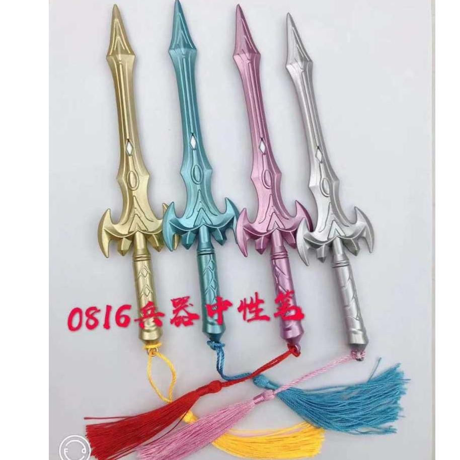 

''Terlaris" (12Pc) Pen Gel Motif Cowo Unik Tinta Hitam Murah