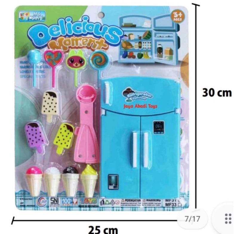 ''Terlaris" Kulkas Mf 2 - Mf 26 - Mf 32 - Mf 31 - Mf 33 / Es Krim / Ice Cream / Permen / Mainan Mura