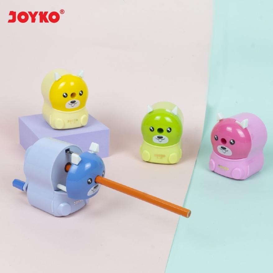 

Ad-77 Rd-67 Serutan Putar Rautan Pensil Joyko A21 Guguk - Sharpener Anti Slip A-21 Lucu Berkualitas