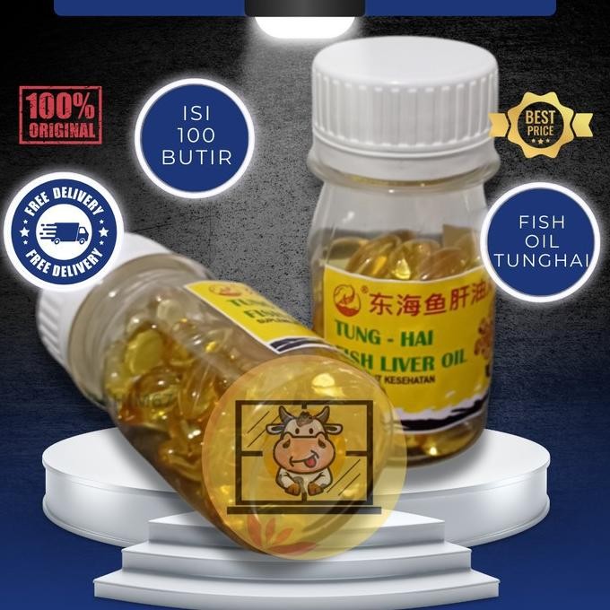 

Terlaris Tung Hai Fish Liver Oil 100 Kapsul - Fish Oil Minyak Ikan Vitamin Untuk Ayam Burung Kucing Kambing Kelinci Hamster 774