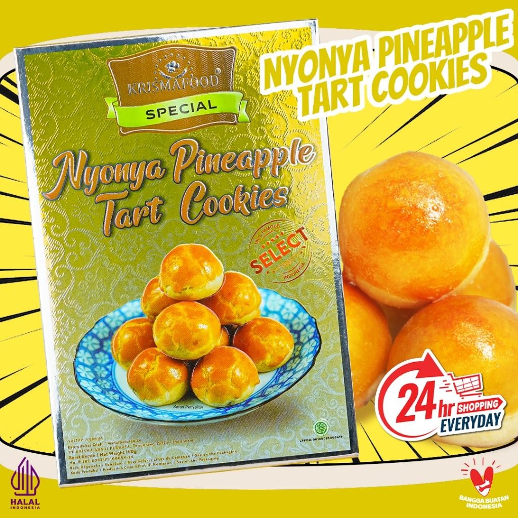 

NEW PRODUCT NYONYA TART COOKIES (G) NATURES TOUCH.