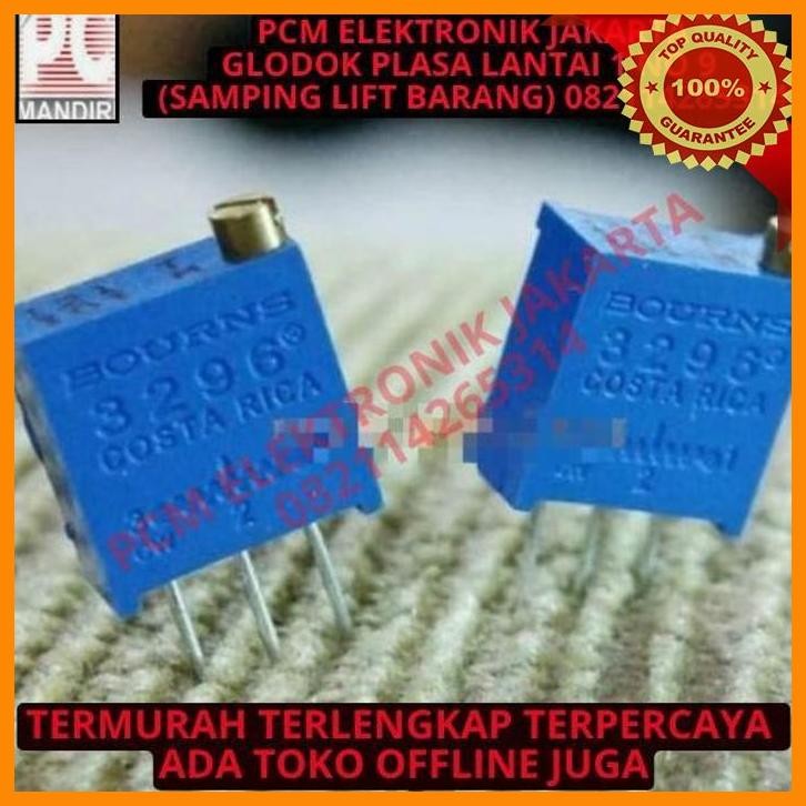 [PEP] TRIMPOT VR BOURNS 3296 COSTARICA ASLI ORIGINAL 500R 501 500OHM 500 OHM