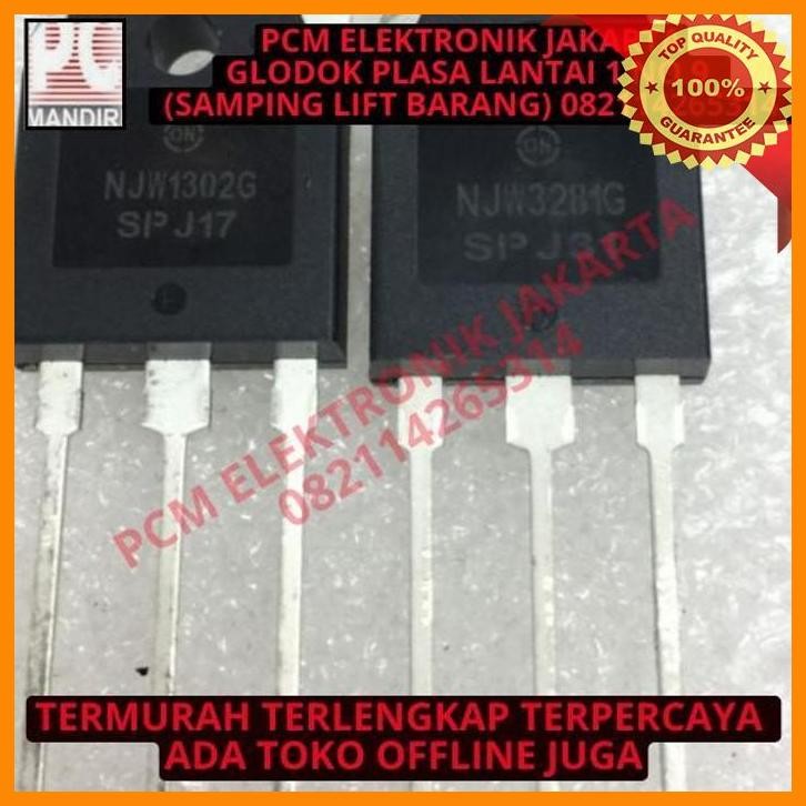 [PEP] TRANSISTOR TR POWER AMPLIFIER NJW 1302G+NJW 3281G NJW 1302 NJW 3281 G