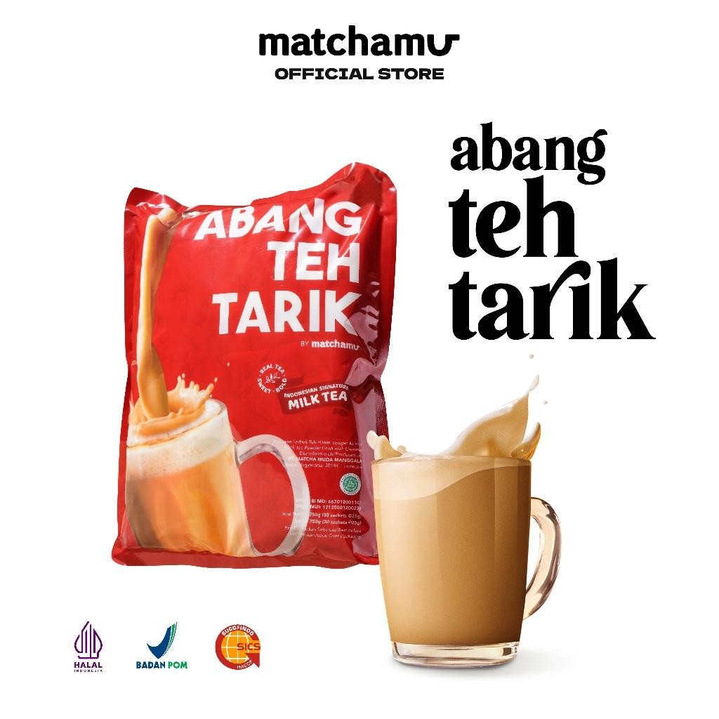 

NEW PRODUCT ABANG TEH TARIK BY MATCHAMU - POUCH ISI 30 SACHET NATURES TOUCH.