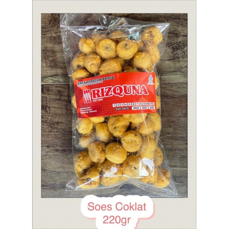 

Promo Soes Coklat 220Gr By Rizquna Snack Berkualitas