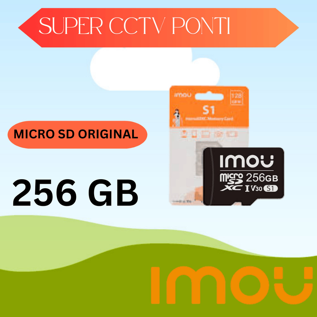 MEMORY MICRO SD IMOU 256GB ORIGINAL