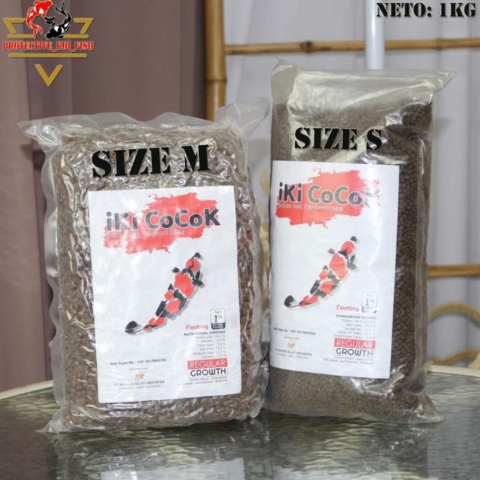 Terlaris Lj186 - - Pakan Ikan Koi Vitamin Iki Cocok Size M Dan S Berat 1 Kg