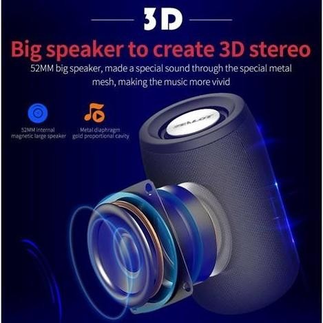 Bluetooth 5.2 Portable Speaker Original Zealot New Stok