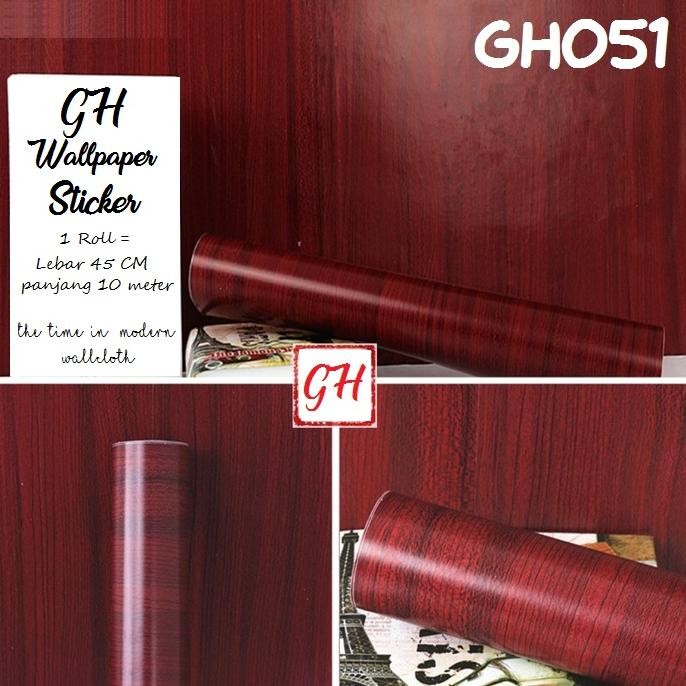 Wallpaper Dinding 8Meter Motif Kayu Wallpaper Tembok Kamar Wallpaper Murah Free Lem