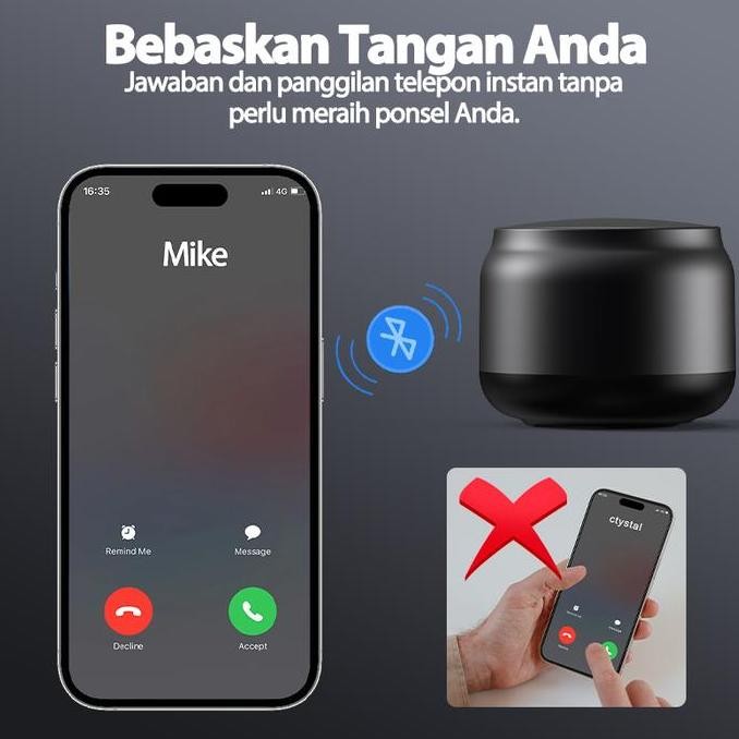 GoojodoqPortable Speaker Stereo Mini Hifi Wireless Speaker New Stok