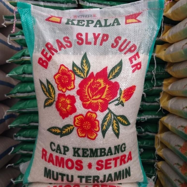 

Beras super cap kembang bunga 10kg 20kg pulen enak fres baru