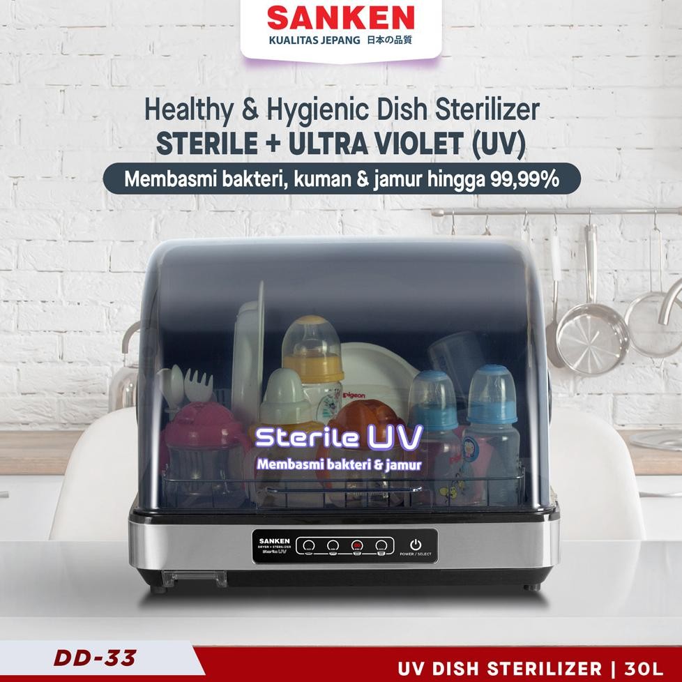 SANKEN Dish Dryer DD-33 UV
