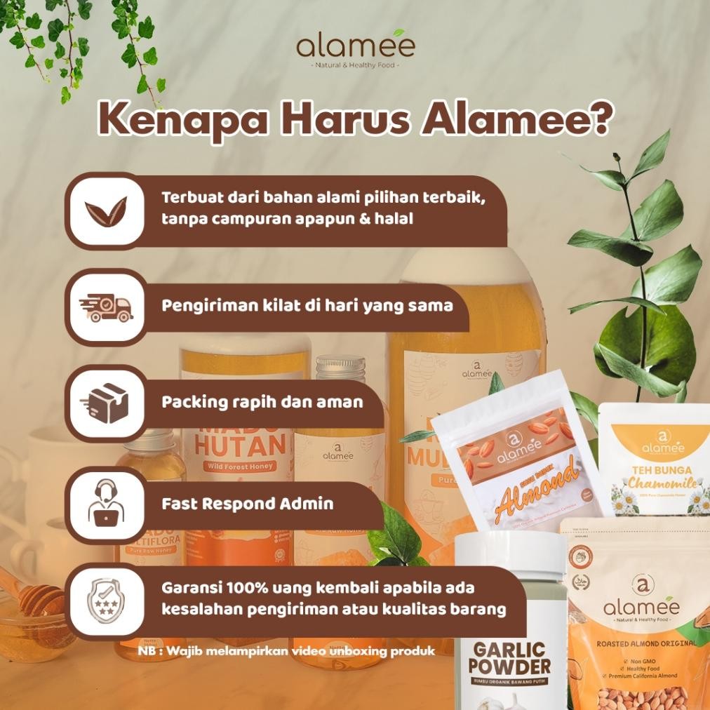 

Alamee Matcha Powder Minuman Teh Matca Tea Bubuk Premium Tanpa Gula