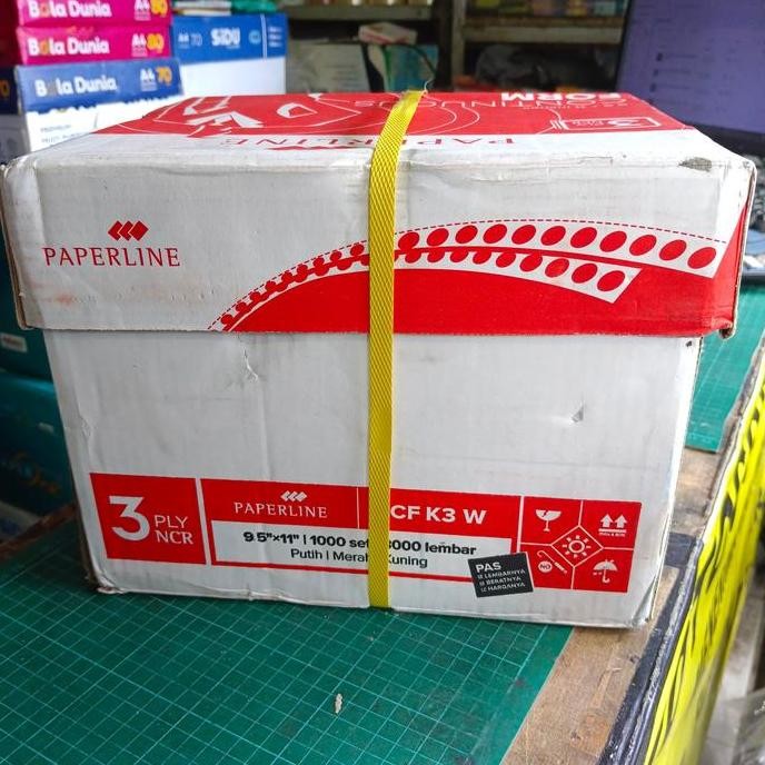 

TERMURAH - kertas komputer continuous form 3ply 9,5x11 Paperline