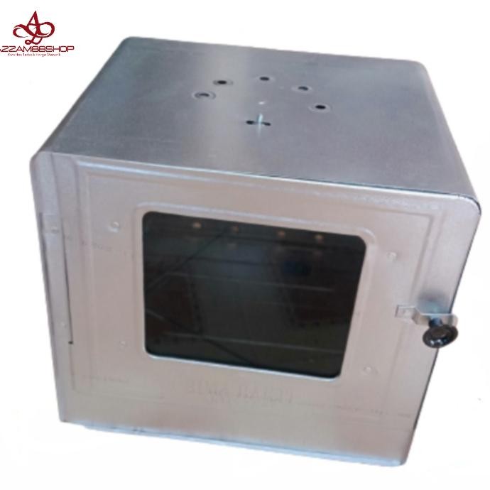 Oven Bima Susun 3 Bahan Galvalum Ukuran Besar 37X35X29 CM- Oven Panggang Kompor Gas Tangkring