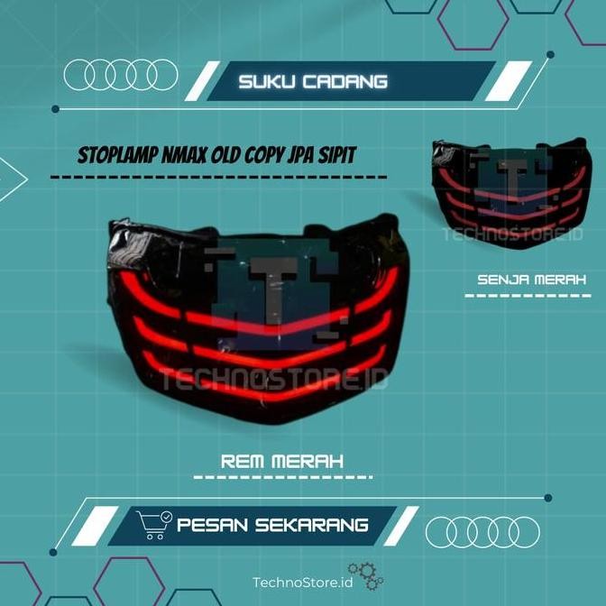 Stoplamp Nmax Lampu Stop Nmax Model Jpa Sipit Copy Lampu Belakang Nmax