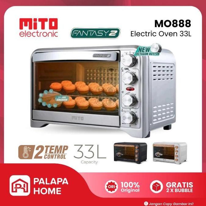 Oven Listrik Mito MO888 MO 888 Fantasy 2 33 Liter Open Mitochiba
