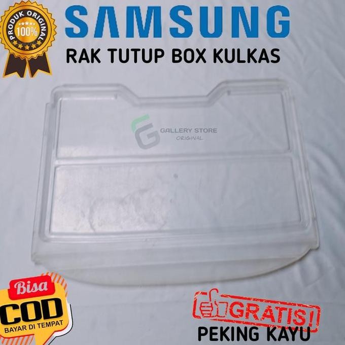 Buruan beli] RAK KULKAS SAMSUNG TUTUP BOX BUAH DAN SAYUR 2 PINTU ORIGINAL
