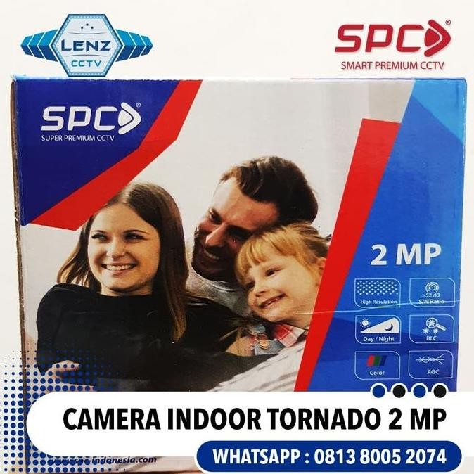 Camera CCTV SPC Tornado Indoor 2 MP / 4 in 1 DVR 1080p