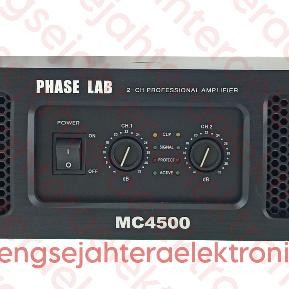 H-4 By05 Power Amplifier Phase Lab Mc 4500 Class H - 2 Channel Original (Harga Sudah Termasuk Packin