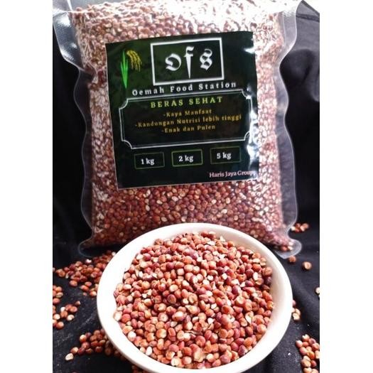 

BERAS SORGUM/CANTEL MERAH KUPAS ORGANIK 1KG