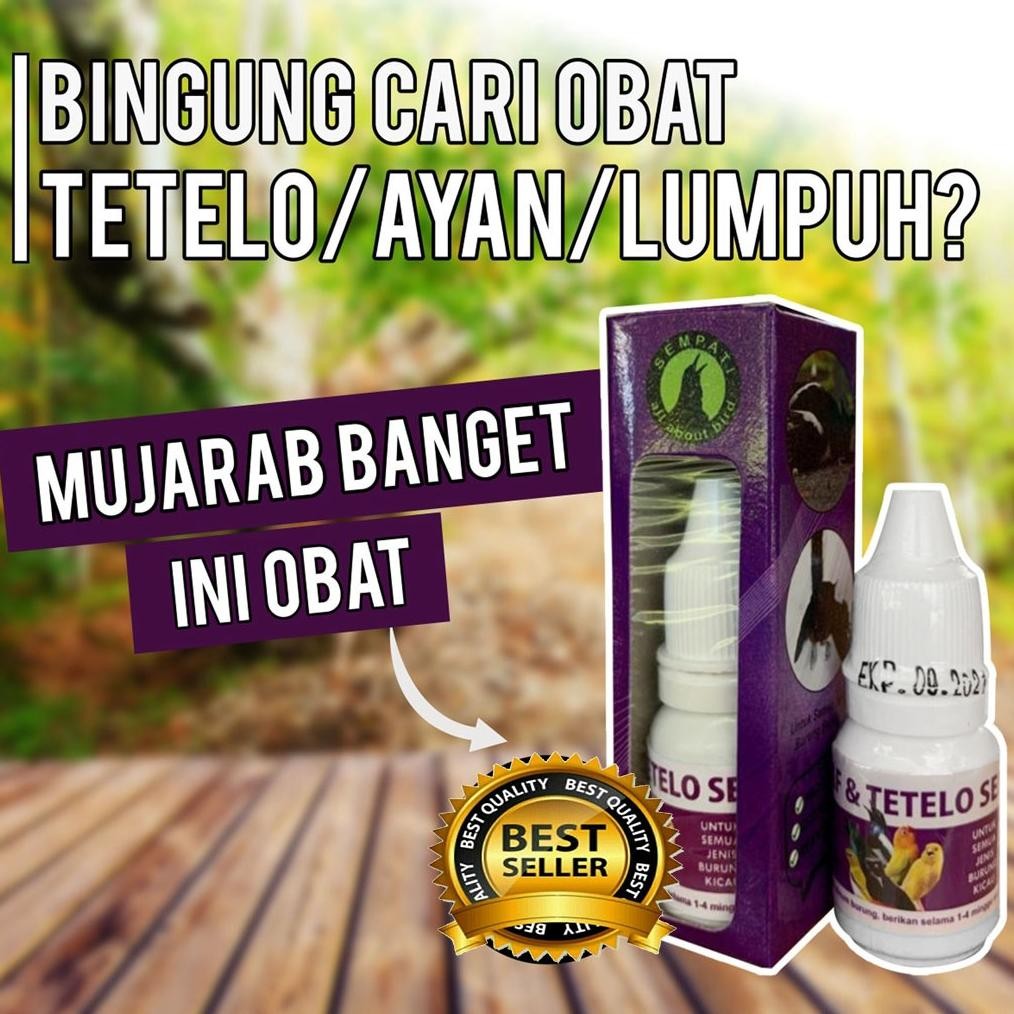 Et-98 Tg-342 Anti Syaraf Tetelo Sempati Obat Burung Ayan Kejang Kepala Berputar Lumpuh Mbagong Saraf