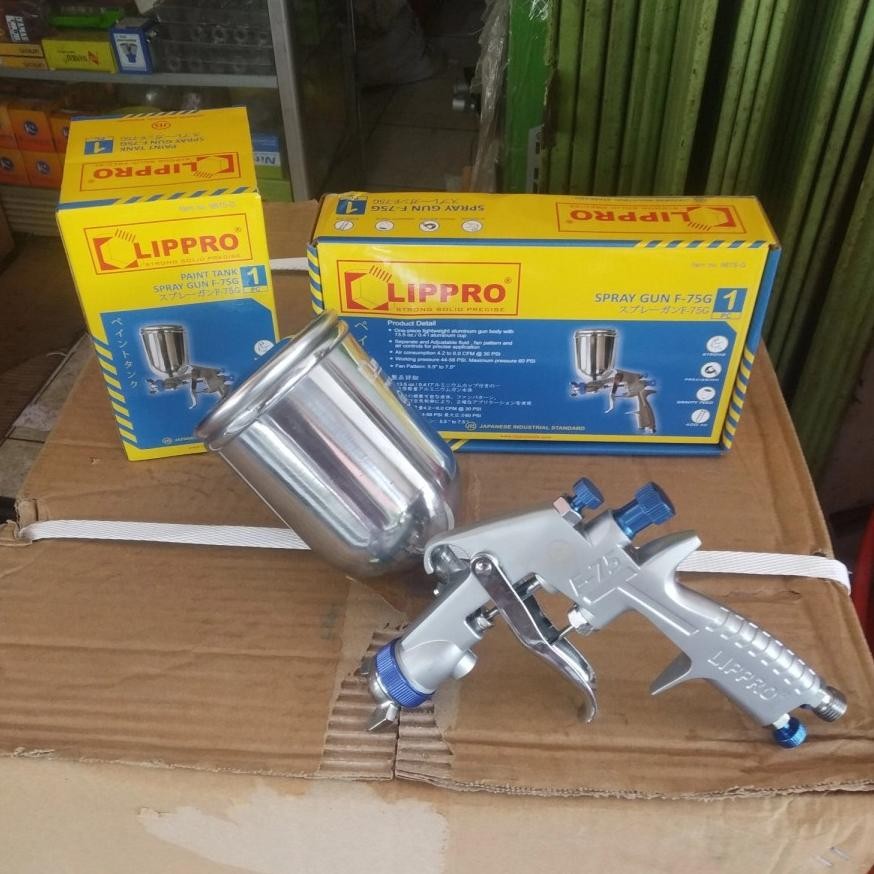 LIPPRO SPRAY GUN TABUNG ATAS Spraygun Tabung Atas LIPPRO F75 G F 75G